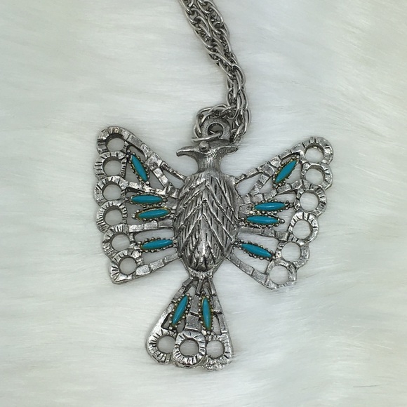 Vintage thunderbird necklace Vintage thunderbird necklace vnc server desktop